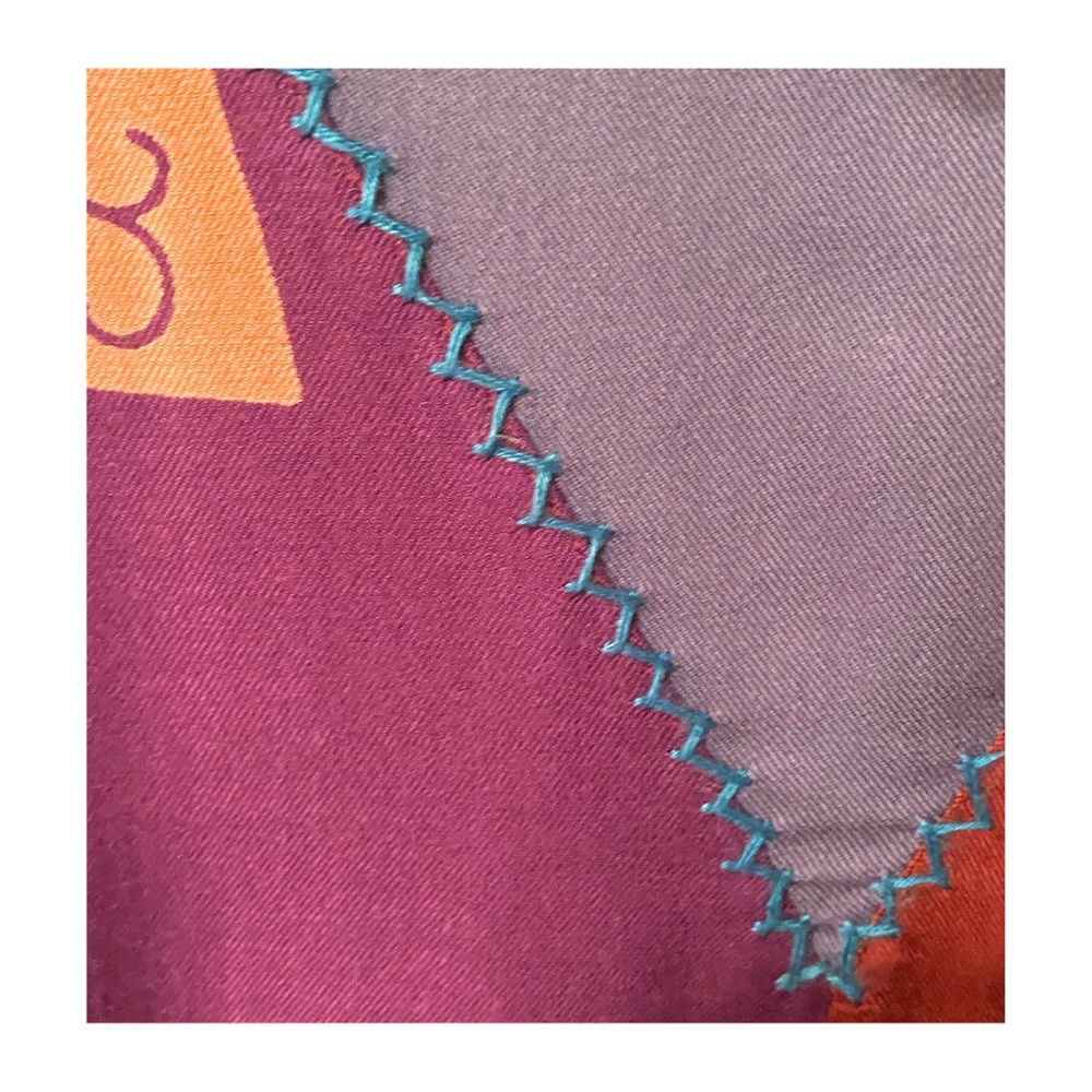 ✨️Boho Two-Piece Skirt Set in Purple Patchwork✨️ - Picture 4 of 5